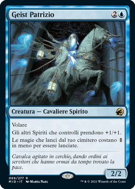 Innistrad caccia di mezzanotte 69 Geist Patrizio
