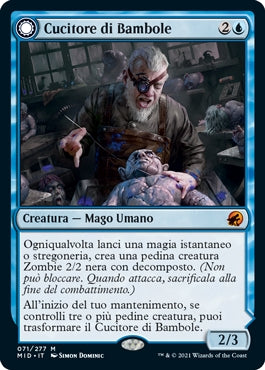Innistrad caccia di mezzanotte 71 Cucitore di Bambole