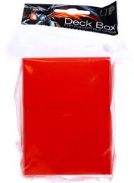 Deck Box - Red - portamazzo -, ULTRA PRO, nuvolosofumetti,
