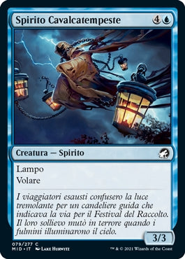 Innistrad caccia di mezzanotte 79 Spirito Cavalcatempeste