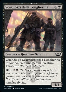 SCAGNOZZI DELLA LONGHERINA  Strade di nuova capenna 80