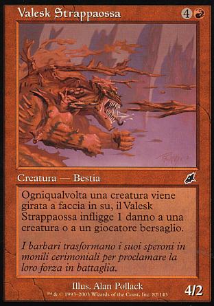 Valesk Strappaossa foil  FLAGELLO 148