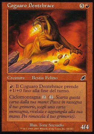 Coguaro Dentebrace  FLAGELLO 84
