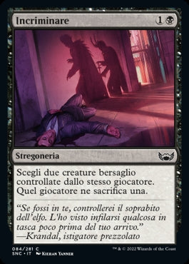 INCRIMINARE  Strade di nuova capenna 84