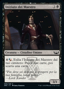 INIZIATO DEI MAESTRO  Strade di nuova capenna 86