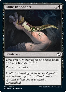 Innistrad caccia di mezzanotte 87 Lame Ustionanti