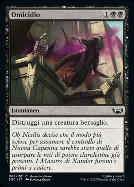 OMICIDIO  Strade di nuova capenna 88