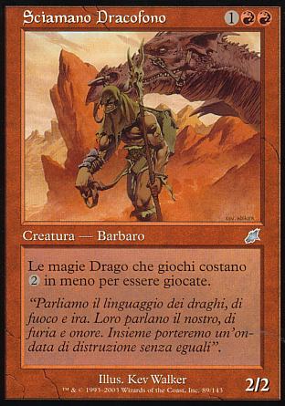 Sciamano Dracofono  FLAGELLO 89