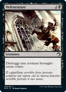 Innistrad caccia di mezzanotte 95 Defenestrare