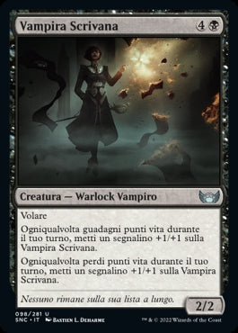 VAMPIRA SCRIVANA  Strade di nuova capenna 98