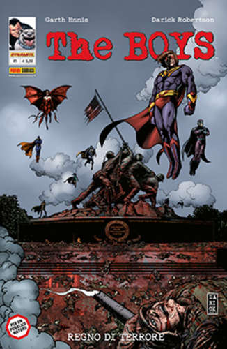 The Boys serie 41, PANINI COMICS, nuvolosofumetti,