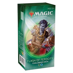 Magic Challenger deck Flash of ferocity - edizione inglese, wizard of the coast, nuvolosofumetti,