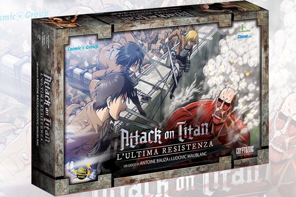 ATTACK ON TITAN ULTIMA RESISTENZA Gioco-COSMIC GROUP- nuvolosofumetti.