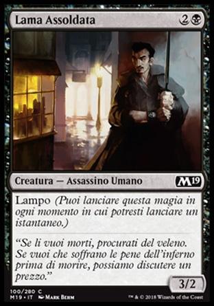 Lama Assoldata  M19 100-Wizard of the Coast- nuvolosofumetti.