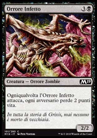Orrore Infetto  M19 101-Wizard of the Coast- nuvolosofumetti.
