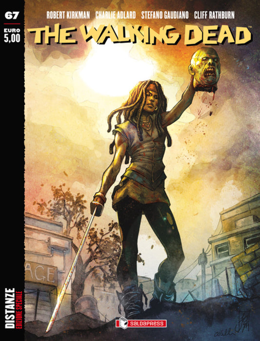 The Walking Dead edicola 67 Variant in Aeternum, SALDAPRESS, nuvolosofumetti,