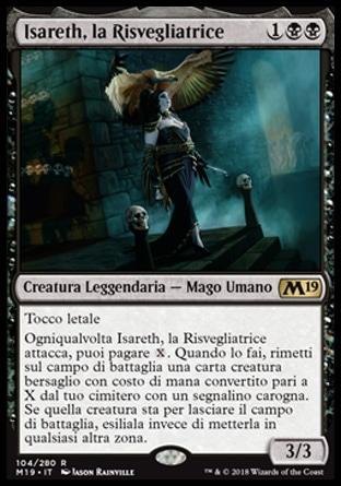 Isareth, la Risvegliatrice  M19 104-Wizard of the Coast- nuvolosofumetti.