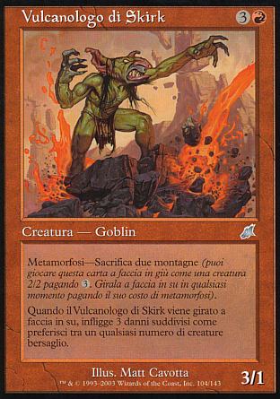 Vulcanologo di Skirk  FLAGELLO 104
