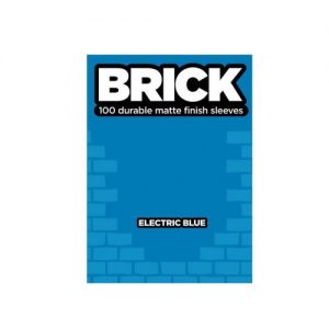Buste per Cards Brick 100 Matte finish cleeves - Electric Blue-Legion- nuvolosofumetti.