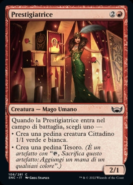 PRESTIGIATRICE  Strade di nuova capenna 106