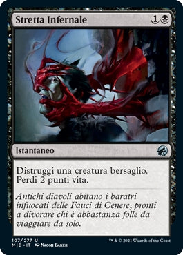 Innistrad caccia di mezzanotte 107 Stretta Infernale