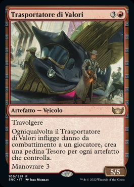 TRASPORTATORE DI VALORI  Strade di nuova capenna 109