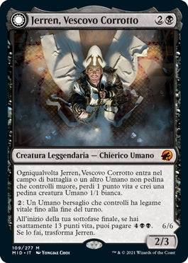 Innistrad caccia di mezzanotte 109 Jerren, Vescovo Corrotto