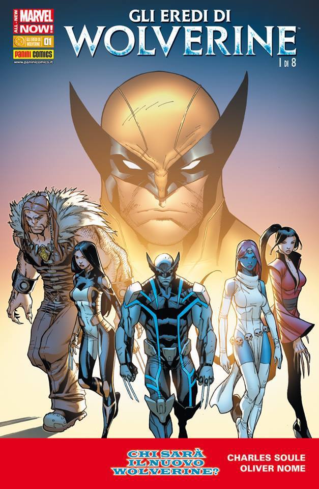 Gli eredi di Wolverine - 8 Albi serie completa-COMPLETE E SEQUENZE- nuvolosofumetti.