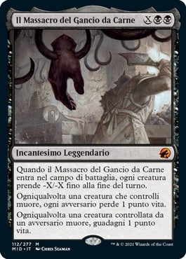 Innistrad caccia di mezzanotte 112 Il Massacro del Gancio da Carne
