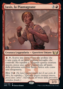 JAXIS, LA PIANTAGRANE  Strade di nuova capenna 112
