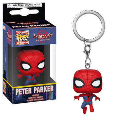 Pop Marvel Spider-man Keychain, funko, nuvolosofumetti,