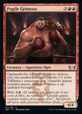 PUGILE GRINTOSO  Strade di nuova capenna 117