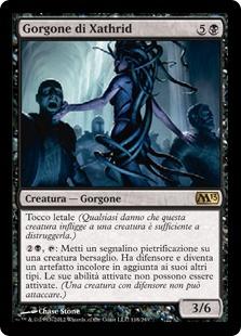 GORGONE DI Xathrid FOIL  MAGIC PROMO E VARIE-Wizard of the Coast- nuvolosofumetti.