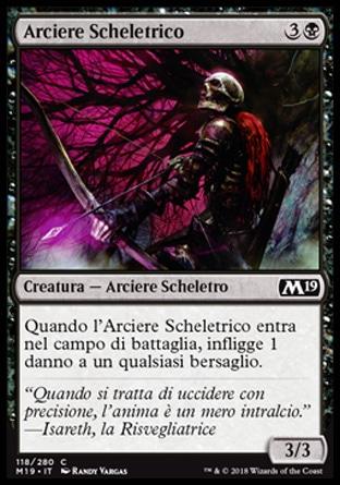 Arciere Scheletrico  M19 118-Wizard of the Coast- nuvolosofumetti.
