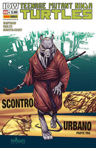 Teenage mutant Ninja Turtles 20-PANINI COMICS- nuvolosofumetti.