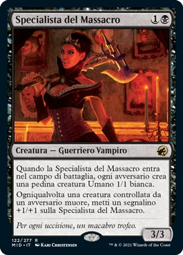 Innistrad caccia di mezzanotte 122 Specialista del Massacro
