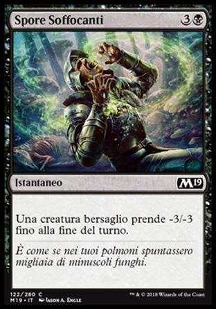 Spore Soffocanti  M19 122-Wizard of the Coast- nuvolosofumetti.