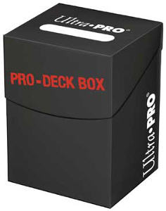 Porta Mazzo PRO 100+ Deck Box NERO-ULTRA PRO- nuvolosofumetti.