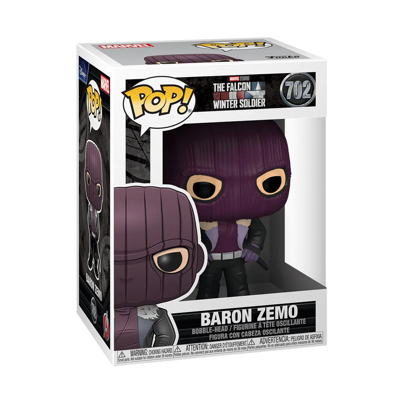Baron Zemo # 702 POP MARVEL the Falcon and the Winter Soldier