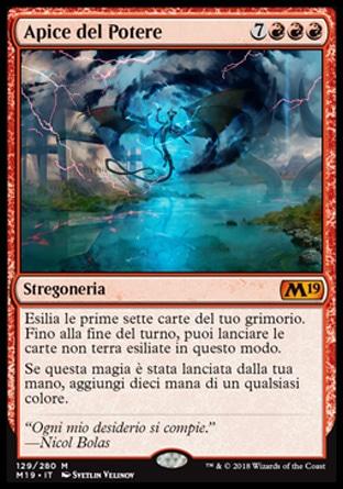 Apice del Potere  M19 129-Wizard of the Coast- nuvolosofumetti.