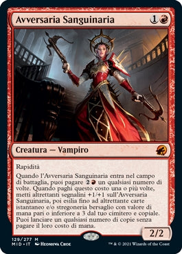 Innistrad caccia di mezzanotte 129 Avversaria Sanguinaria