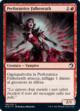 Innistrad caccia di mezzanotte 136 Perforatrice Falkenrath