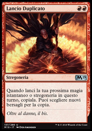 Lancio Duplicato  M19 137-Wizard of the Coast- nuvolosofumetti.