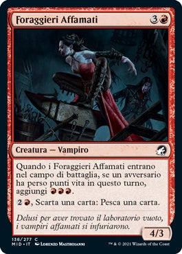 Innistrad caccia di mezzanotte 138 Foraggieri Affamati