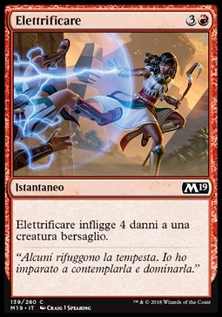 Elettrificare  M19 139-Wizard of the Coast- nuvolosofumetti.