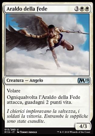 Araldo della Fede  M19 13-Wizard of the Coast- nuvolosofumetti.