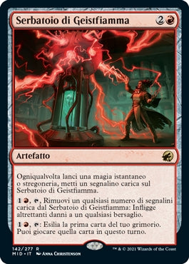 Innistrad caccia di mezzanotte 142 Serbatoio di Geistfiamma