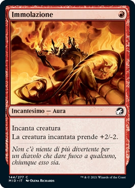 Innistrad caccia di mezzanotte 144 Immolazione