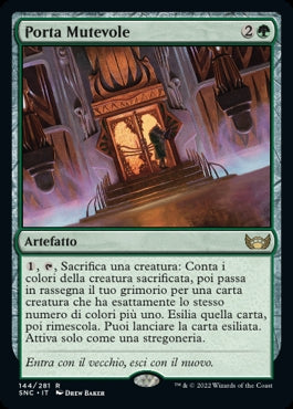 PORTA MUTEVOLE  Strade di nuova capenna 144
