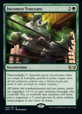 INCONTRO TRUCCATO  Strade di nuova capenna 145